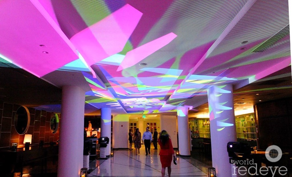 TM Sisters interactive video installation at the James Hotel, Miami Beach, FL